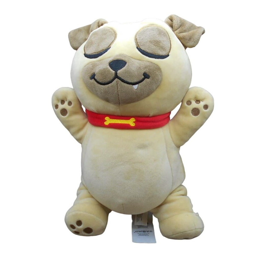 Puppy Pals Sleeping Rolly the Pug 13" Plush Cuddleez Disney Store Disney Junior